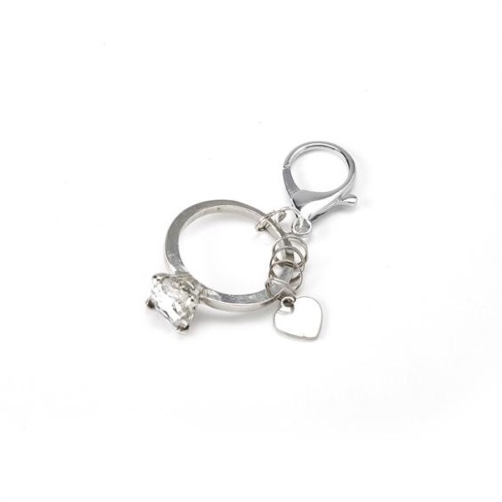 Diamond Ring Key Chain
